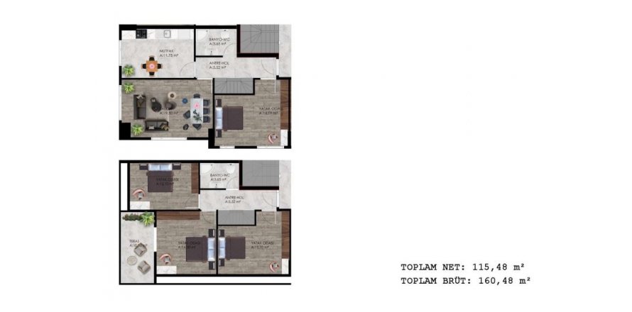 4+1 Wohnung in ALBATROS LIFE , Istanbul, Türkei Nr. 161624