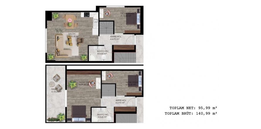 2+2 Wohnung in ALBATROS LIFE , Istanbul, Türkei Nr. 161622