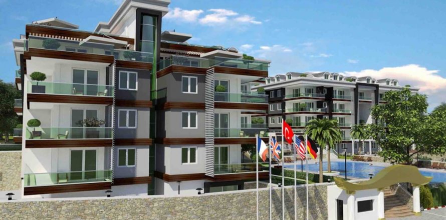 4+1 Apartment in Alanya, Antalya, Turkey No. 174204