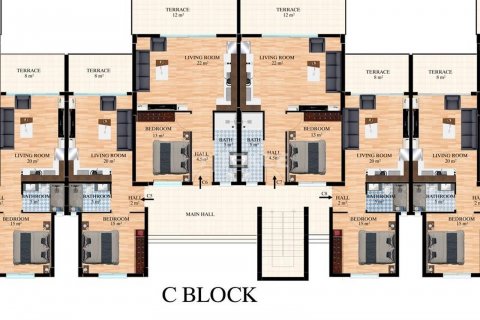 Продажа квартиры  в Гирне, Северный Кипр 1+1, 57м2, №193515 – фото 28