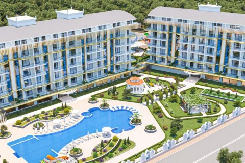 Daire  1+1  Gazipaşa, Antalya, Türkiye №188221