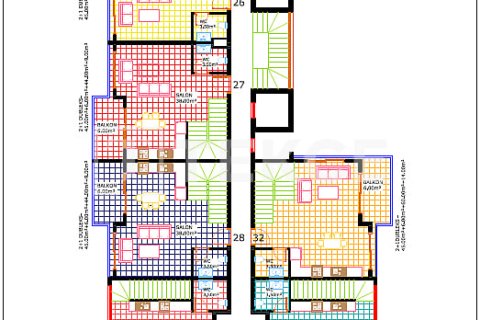 Penthouse for sale in Alanya, Antalya, Turkey, 2 bedrooms, 104m2, No. 181983 – photo 16