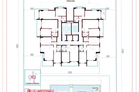 2+1 Takleilighet i Alanya, Antalya, Tyrkia Nr. 182438 - 19