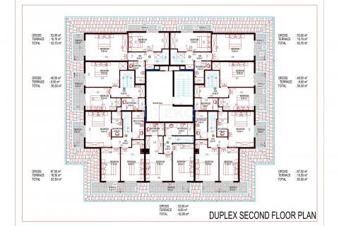 2+1 Takleilighet i Alanya, Antalya, Tyrkia Nr. 182438 - 18