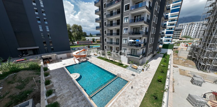 2+1 Takleilighet i Alanya, Antalya, Tyrkia Nr. 182438