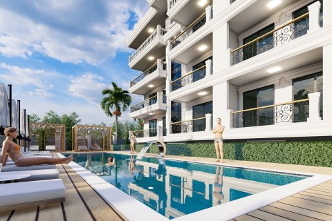 1+1 Lägenhet  i Alanya, Antalya, Turkiet Nr. 211541 - 3