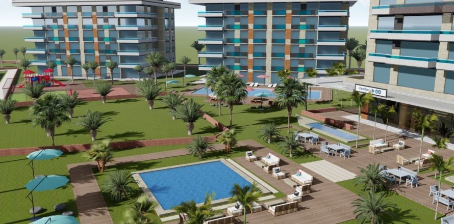 1+1 Wohnung in Gazipasa, Antalya, Türkei Nr. 179988