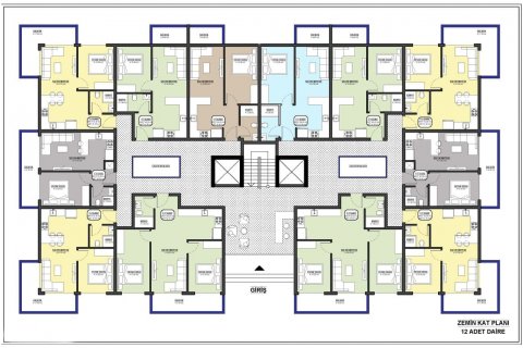 1+1 Wohnung in Gazipasa, Antalya, Türkei Nr. 179988 - 8