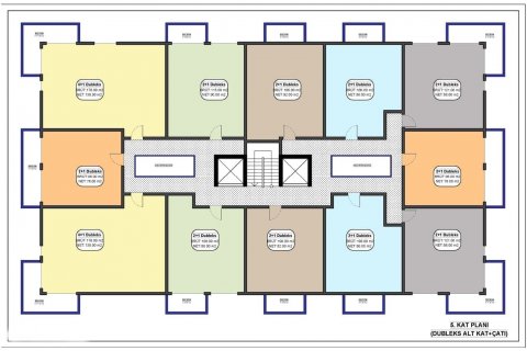 1+1 Wohnung in Gazipasa, Antalya, Türkei Nr. 179988 - 7