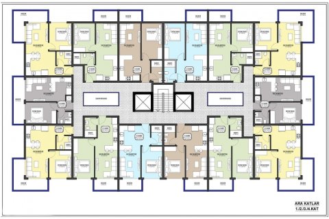 1+1 Wohnung in Gazipasa, Antalya, Türkei Nr. 179988 - 9
