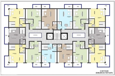 1+1 Wohnung in Gazipasa, Antalya, Türkei Nr. 179988 - 10