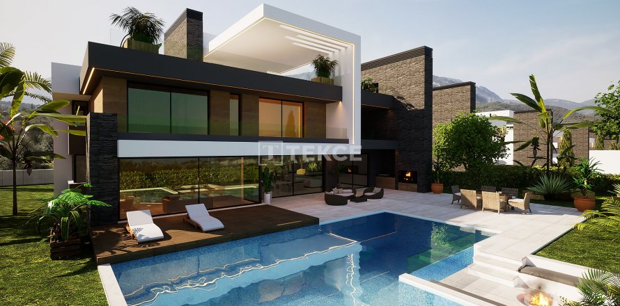 5+2 Villa in Girne, Nr. 178324