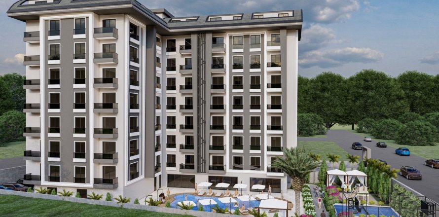 Daire  1+1  Avsallar, Antalya, Türkiye №180996