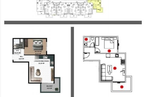 Apartment for sale in Gazipasa, Antalya, Turkey, 1 bedroom, 51m2, No. 180988 – photo 28