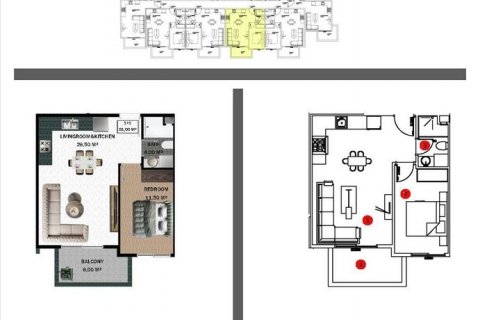 Apartment for sale in Gazipasa, Antalya, Turkey, 1 bedroom, 51m2, No. 180988 – photo 30