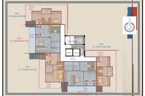 Apartment for sale in Demirtas, Alanya, Antalya, Turkey, 1000 bedrooms, 48m2, No. 180017 – photo 16