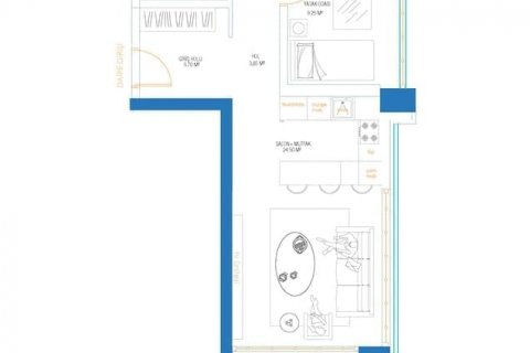 Apartment for sale in Mersin, Turkey, 1 bedroom, 78m2, No. 180020 – photo 27