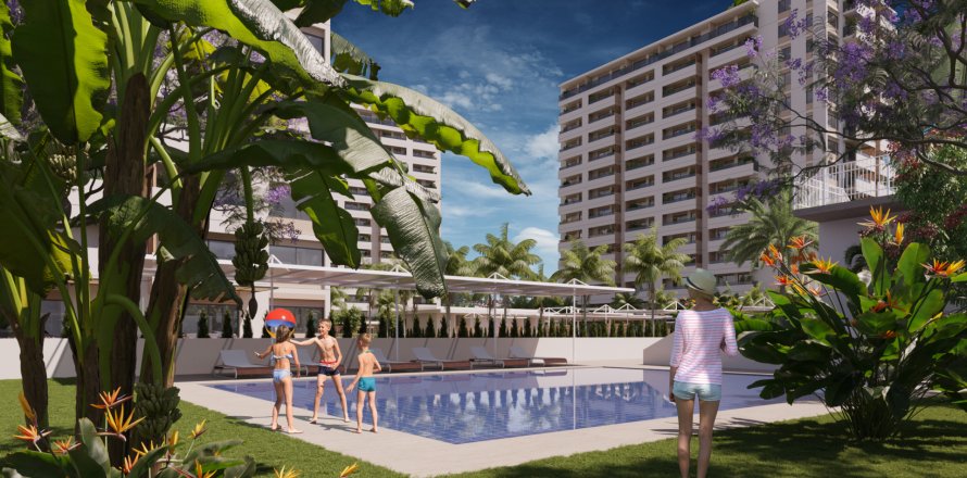 1+1 Apartment  in Mersin, Turkey No. 181769