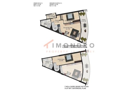 2+1 Leilighet i Lapta, Girne, Nr. 191145 - 29