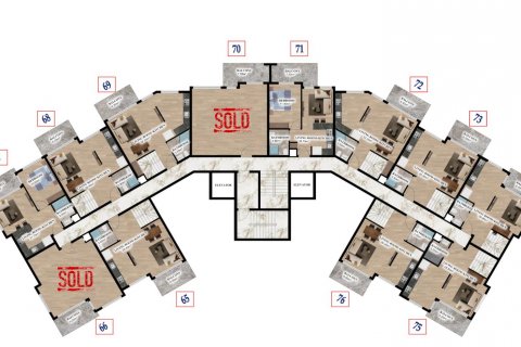 Penthouse for sale in Gazipasa, Antalya, Turkey, 2 bedrooms, 100m2, No. 168955 – photo 8