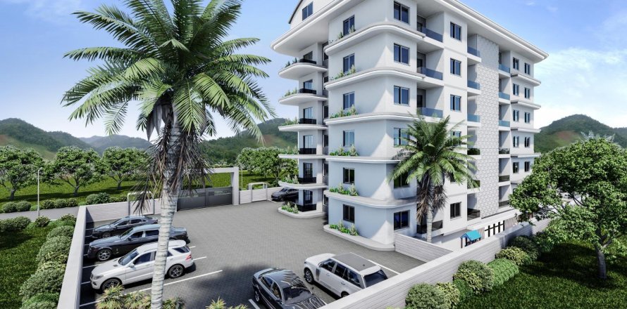 3+1 Takvåning i Gazipasa, Antalya, Turkiet Nr. 168954
