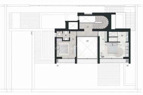 5+1 Villa  i Bodrum, Mugla, Turkiet Nr. 179315 - 28