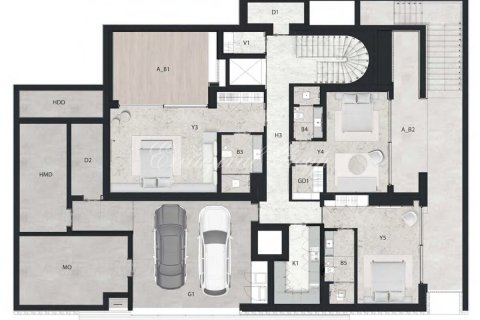 5+1 Villa  i Bodrum, Mugla, Turkiet Nr. 179315 - 24