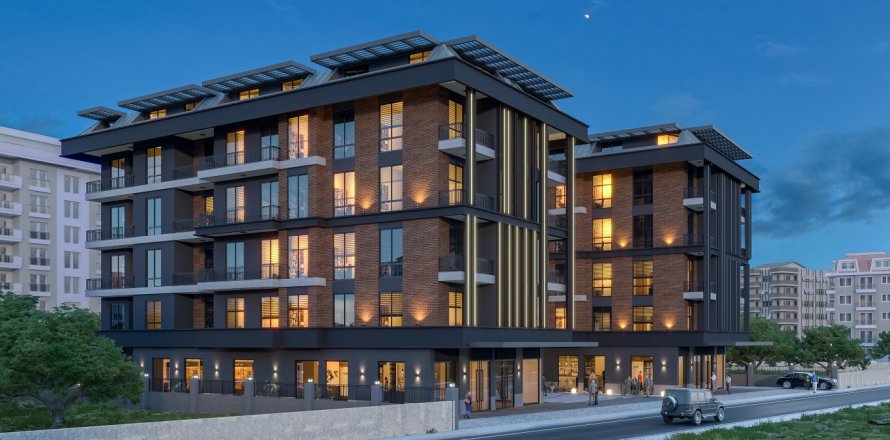 Kommersiella fastigheter  i Alanya, Antalya, Turkiet Nr. 160309