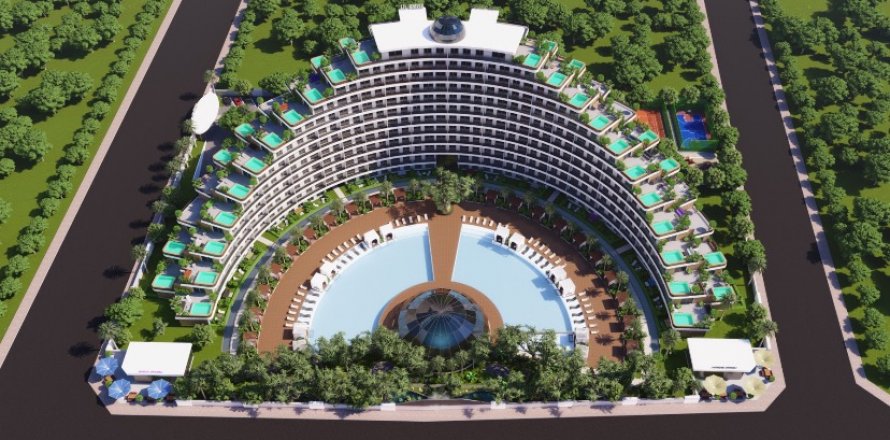 1+1 Apartment  in Antalya, Turkey No. 185457