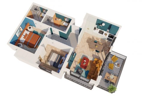 Wohnung  in Erdemli, Mersin, Türkei Nr. 180140 - 13