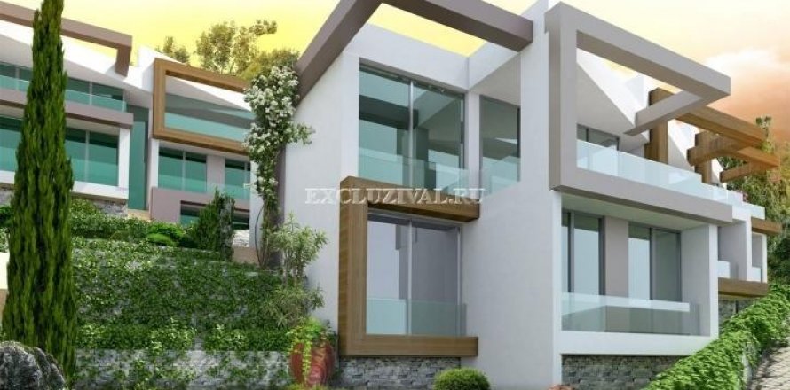 3+2 Villa i Bodrum, Mugla, Turkiet Nr. 178751
