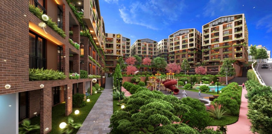 3+1 Leilighet  i Istanbul, Tyrkia Nr. 173617
