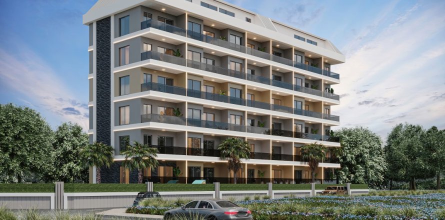 1+1 Lägenhet i Alanya, Antalya, Turkiet Nr. 179451