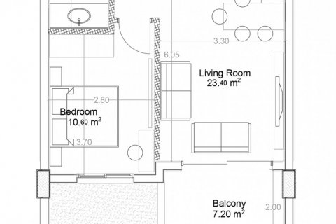 Daire Yekta Green Life Gazipasa Residence 1+1, Gazipaşa, Antalya, Türkiye №160750