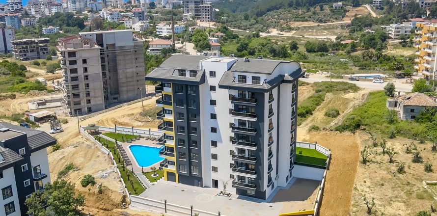 1+1 Lejlighed  i Alanya, Antalya, Tyrkiet Nr. 181530