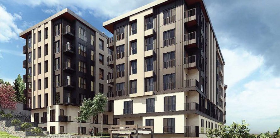 1+1 Leilighet  i Istanbul, Tyrkia Nr. 176263