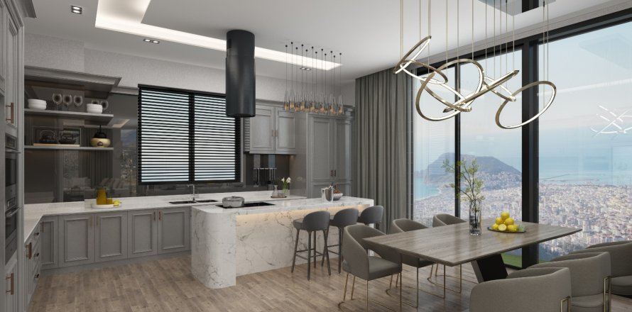 5+1 Villa in Alanya, Antalya, Turkey No. 171990