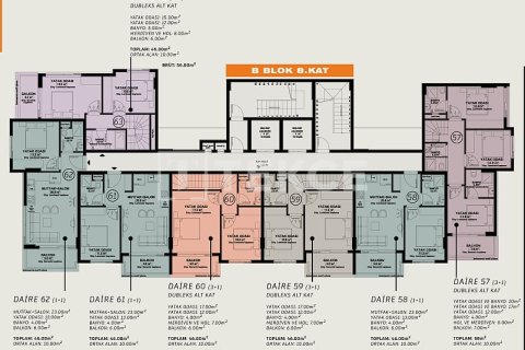 Apartment for sale  in Alanya, Antalya, Turkey, 2 bedrooms, 78m2, No. 161460 – photo 21