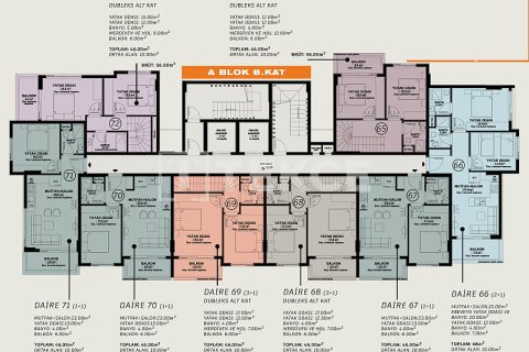 Apartment for sale  in Alanya, Antalya, Turkey, 2 bedrooms, 78m2, No. 161460 – photo 24