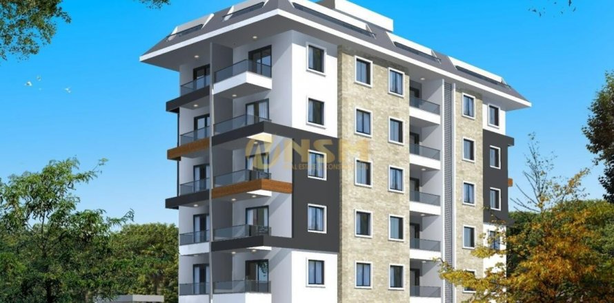 1+1 Lägenhet i Alanya, Antalya, Turkiet Nr. 179689