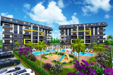 1+3 Leilighet  i Alanya, Antalya, Tyrkia Nr. 175352