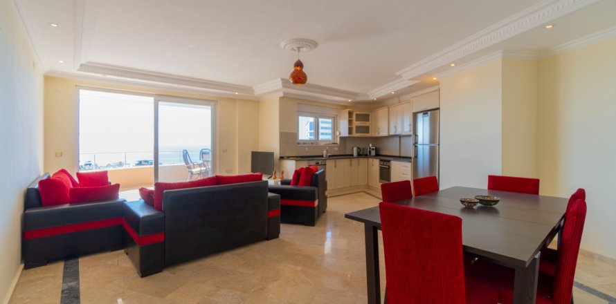 2+1 Lejlighed  i Alanya, Antalya, Tyrkiet Nr. 174242