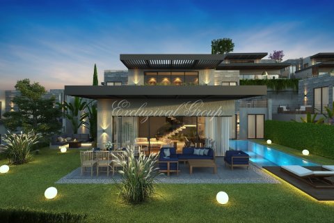 4+1 Villa  i Bodrum, Mugla, Tyrkia Nr. 179261 - 6