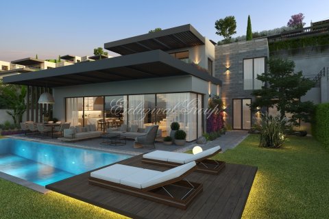 4+1 Villa  i Bodrum, Mugla, Tyrkia Nr. 179261 - 3