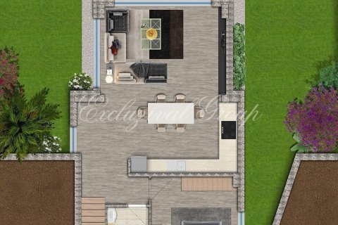 3+1 Villa  in Bodrum, Mugla, Türkei Nr. 179263 - 24
