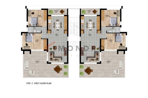 Daire 3+1 Yeni Boğaziçi, Gazimağusa, №169862 - 28