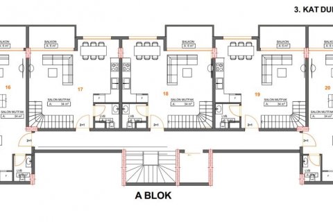 Продажа квартиры  в Аланье, Анталье, Турция 2 комн., 48м2, №186222 – фото 10