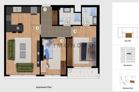 2+1 Wohnung in Esenyurt, Istanbul, Türkei Nr. 184403 - 14