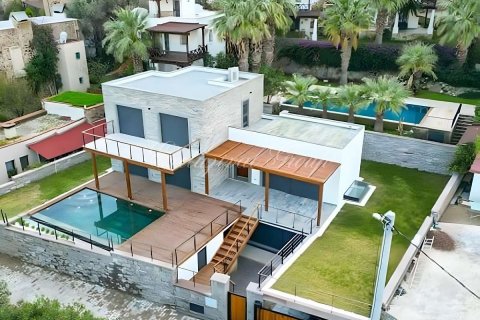 4+3 Villa  i Bodrum, Mugla, Tyrkiet Nr. 182519