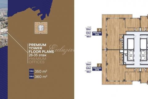 Продажа офиса  в Измире, Турция, 90м2, №179383 – фото 10